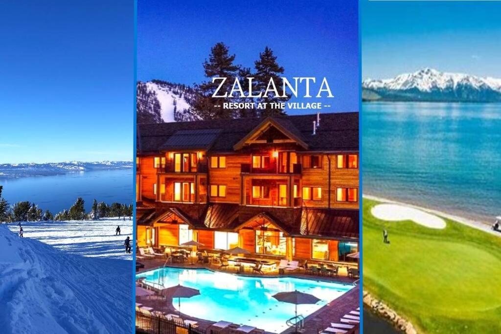 Ski In/Out - Zalanta - Great Location- 2 Hot Tubs - Heated Pool サウス・レイクタホ エクステリア 写真